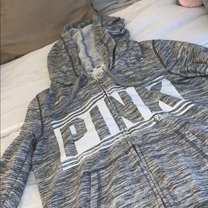 Pink Victoria secret zip up